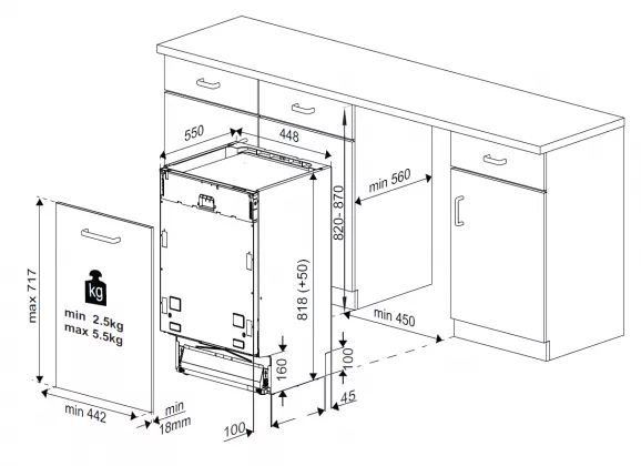Встраиваемая посудомоечная машина Beko BDIS38121Q
