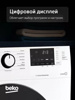 Стиральная машина Beko WSRE6H612ZAWI