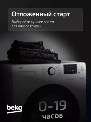 Стиральная машина Beko WSRE6H612ZAWI