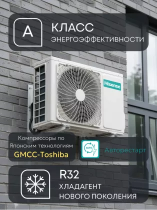 Инверторный кондиционер Hisense AS-09UW4RYRKA06