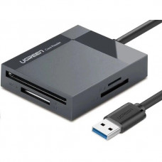 Картридер UGREEN CR125 30333 USB 3.0 All-in-One Card Reader 50cm Grey Картридер UGREEN CR125 30333 USB 3.0 All-in-One Card Reader 50cm Grey