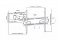 Настенный кронштейн iTECHmount PTRB63 с выносом, функцией наклона и поворота